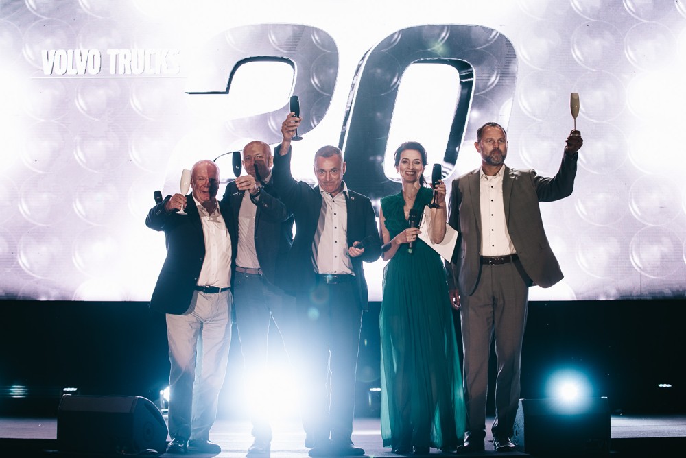 Volvo Trucks oslavilo 20 let stylově
