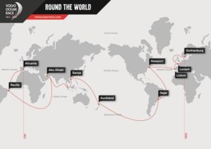 Trasa pro závod Volvo Ocean Race už je kompletní