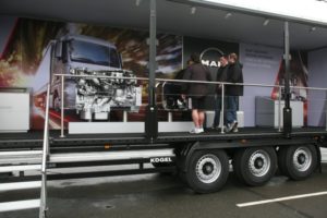 Evropské turné nových nákladních vozidel rodiny MAN TG se zastavilo v Čestlicích u Prahy