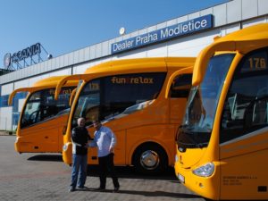 3 nové autobusy Scania pro Student Agency