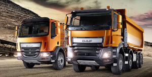 Společnost DAF představuje nová nákladní vozidla Euro 6 LF a CF Construction