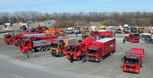 Přehlídka produktů Euro VI na prezentační akci MAN Trucknology Days