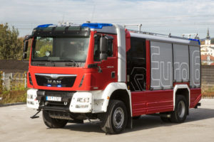 Jednotky civilní ochrany jsou závislé na plněpohonných speciálních vozidlech značky MAN