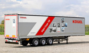 Specialista na přeshraniční přepravu Kögel Cargo TIR