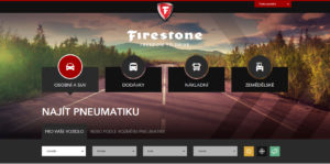 Firestone zintenzivňuje svou ofenzivu v Evropě novými webovými stránkami