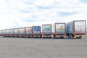 Více než 90 Kögel Cargo Rail pro společnost FERCAM
