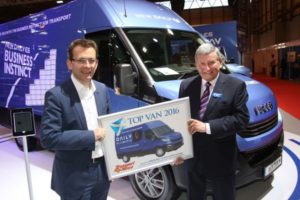 Iveco Daily Hi-Matic získalo ocenění Top Van 2016 od časopisu Transport News