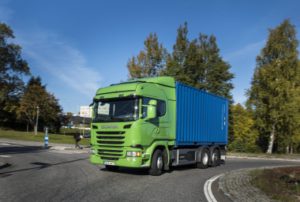 Hybridní nákladní vozidlo Scania získává ocenění za inovace