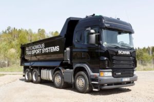 Scania předvedla autonomní dopravní systém