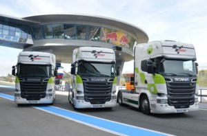 Scania a MotoGP ™ spolupracují na snížování emisí