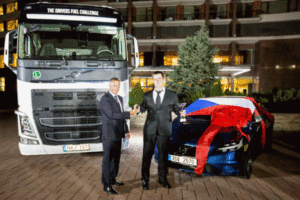 Česká republika vítězem finálového klání trhu Central East soutěže Drivers’ Fuel Challenge by Volvo Trucks