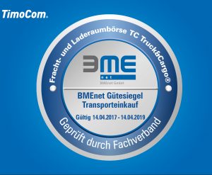 BMEnet vyznamenala TimoCom v kategorii „Transporteinkauf“