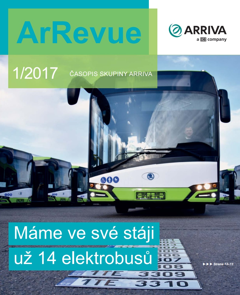 ArRevue 1/2017 časopis skupiny ARRIVA