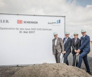 DB Schenker staví obří ostrovní logistické centrum pro Mercedes Benz