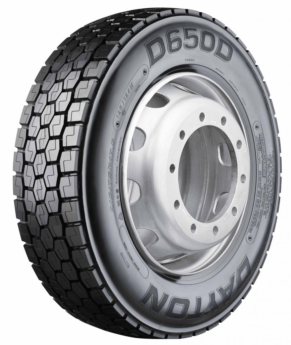 Záběrová pneumatika D650D pro lehká a středně těžká nákladní vozidla 