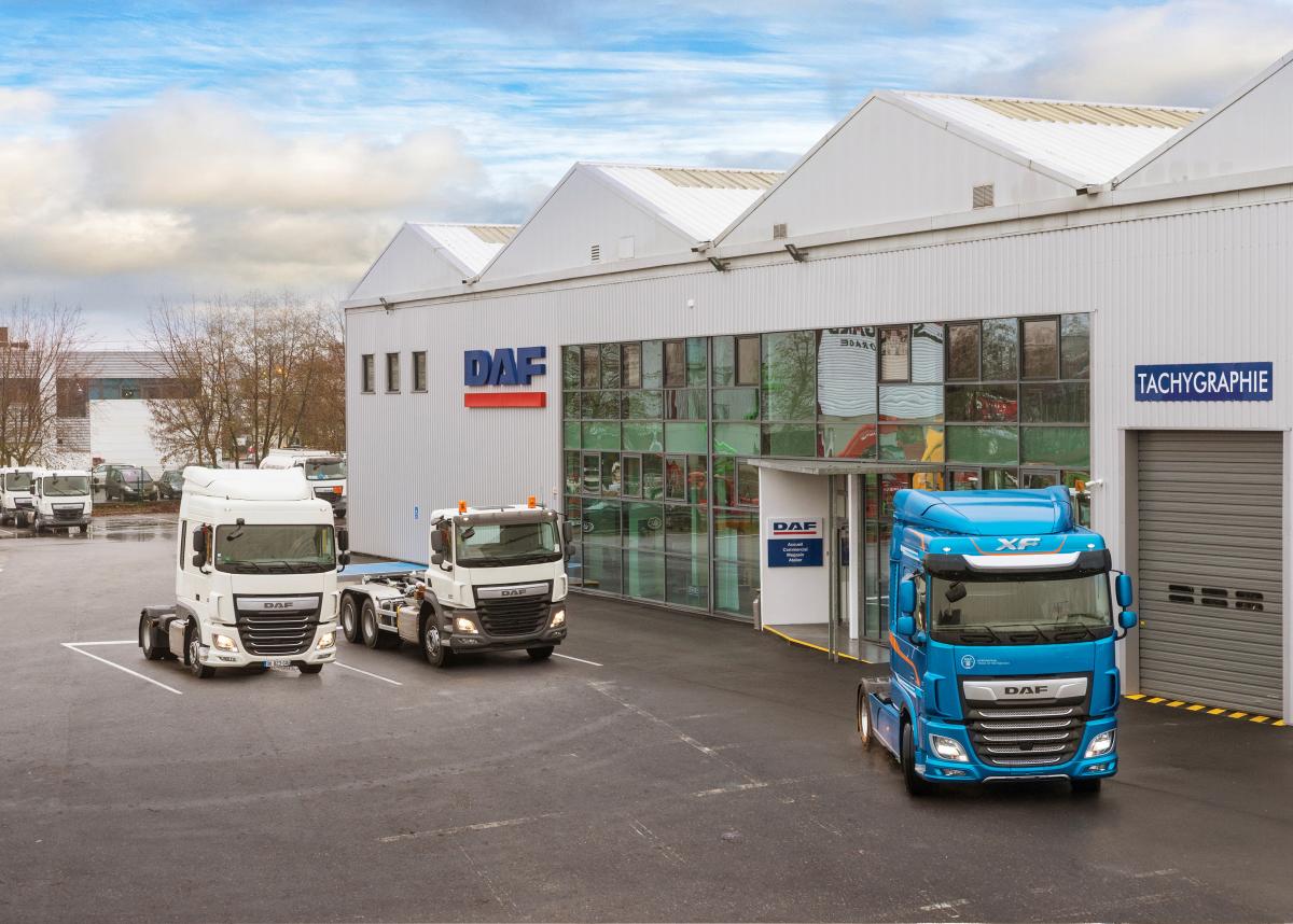 Společnost Daf Trucks otevírá nové dealerství v Paříži