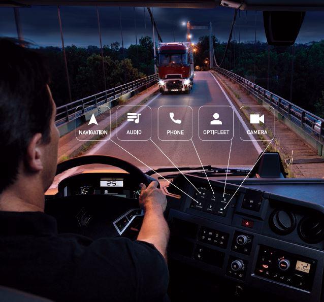 Roadpad - nový audio a navigační systém Renault Trucks 