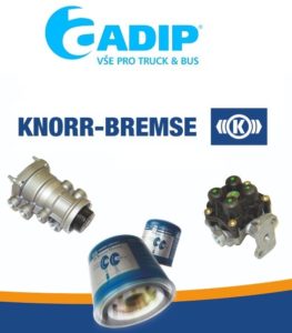 Dlouholetá spolupráce firem ADIP a KNORR-BREMSE
