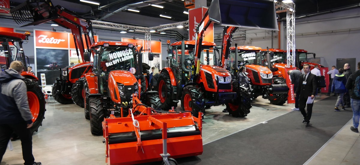 Traktory Zetor na výstavě