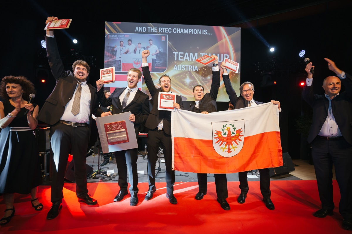 RTEC 2019: Rakousko se stalo vítězem soutěže poprodejních týmů