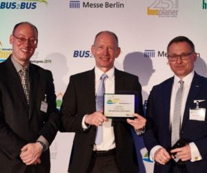 Tři vítězství pro společnosti Mercedes‑Benz a Setra na mezinárodní soutěži odborného časopisu Busplaner 2019