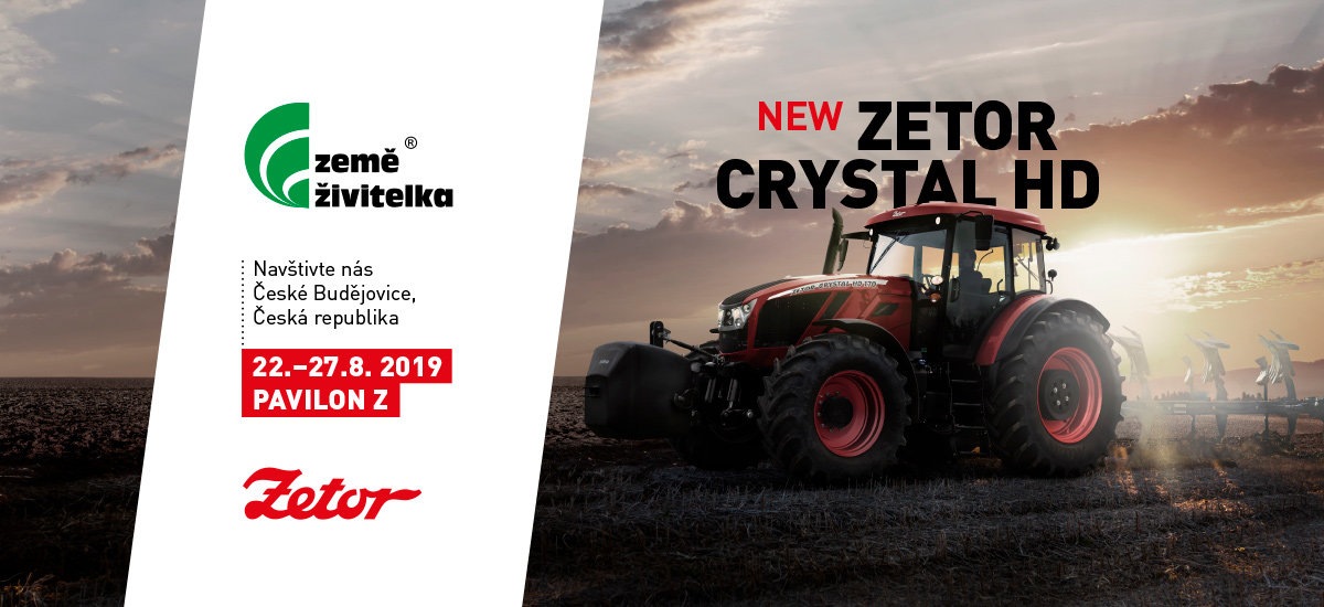 Traktory Zetor se chystají na agrosalón Země živitelka 2019