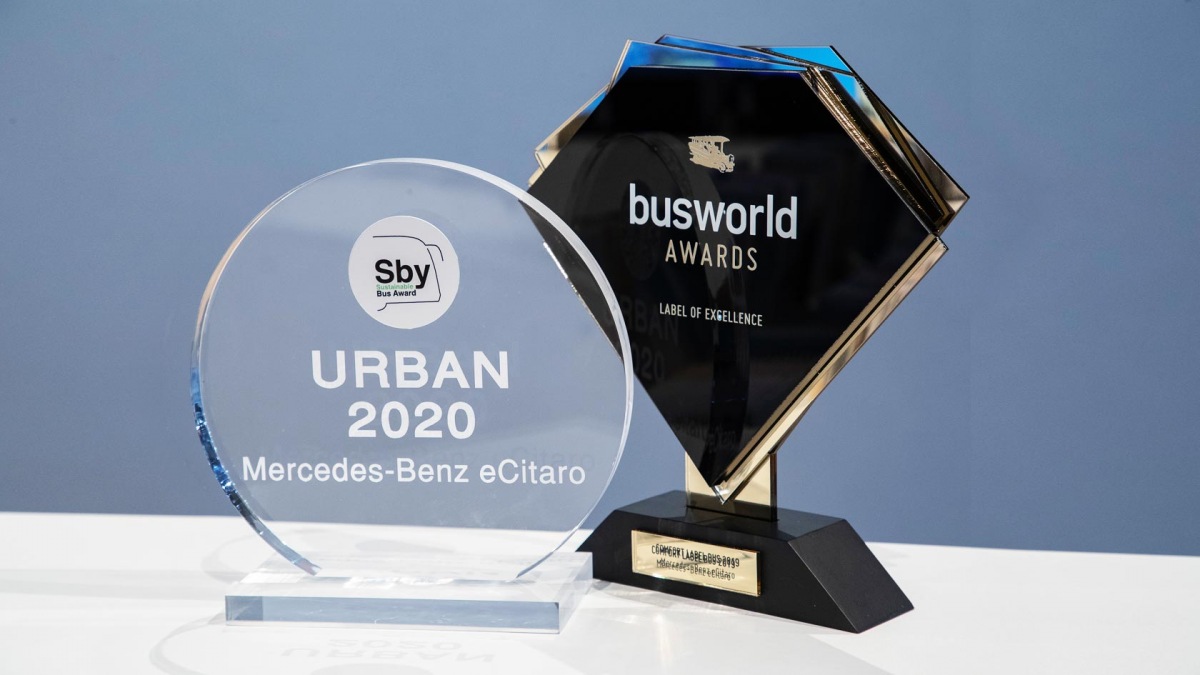 Tři ceny pro Daimler Buses na veletrhu „Busworld Europe“