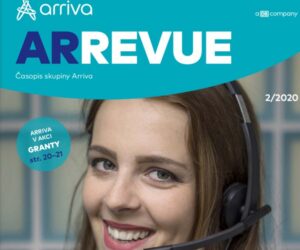 Druhé číslo časopisu ArRevue společnosti Arriva v roce 2020