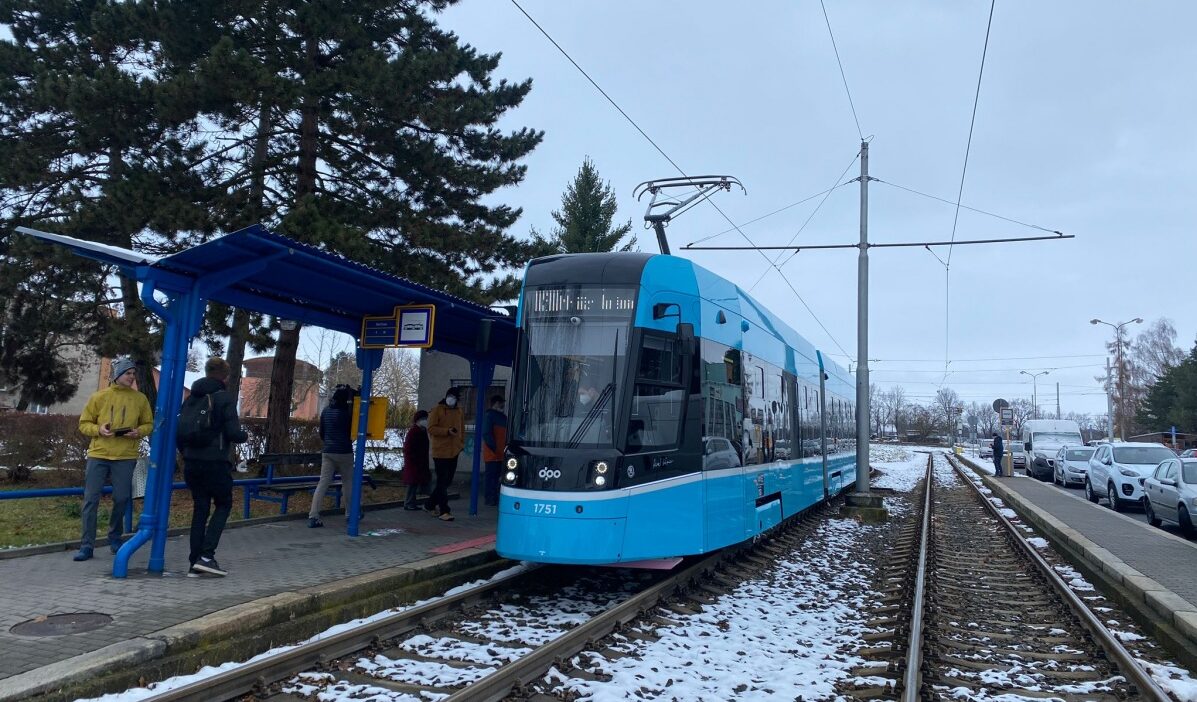 Ostravská tramvaj od Škody Transportation