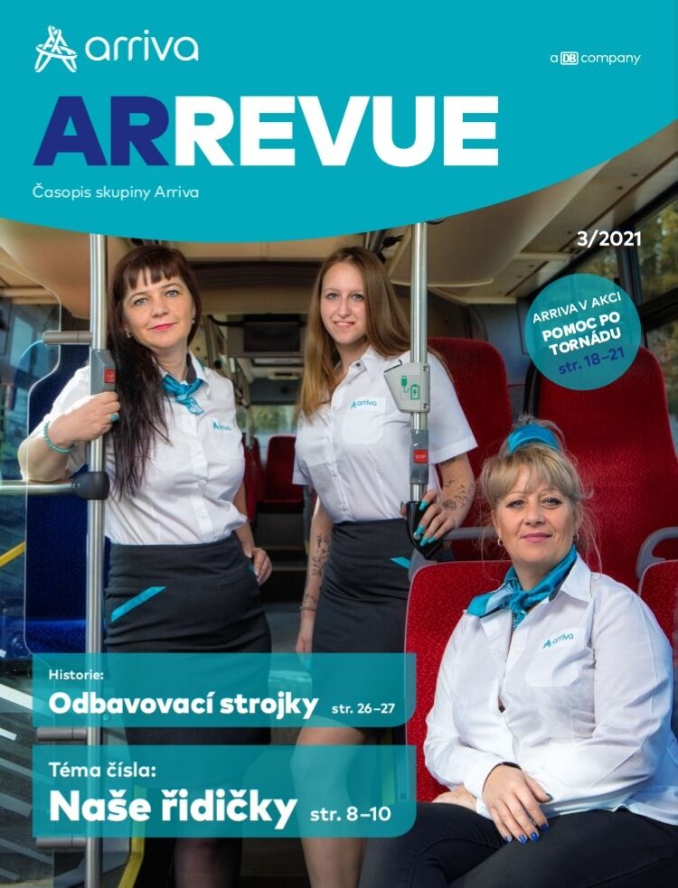 Časopis ArRevue společnosti Arriva 3/2021