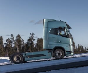 Nová bezpečnostní funkce pro elektrická nákladní vozidla Volvo