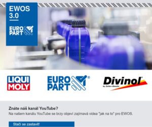 EUROPART: Nový vyhledávač olejů v systému EWOS