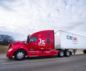 CEVA Logistics a Kodiak Robotics používají k přepravě nákladu autonomní kamiony