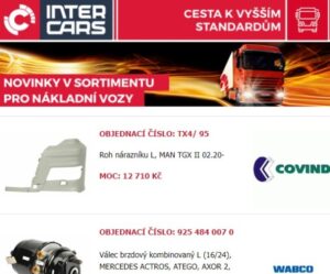 Novinky v nabídce Inter Cars
