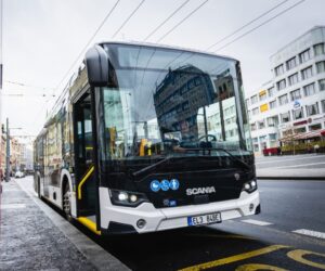 Dopravní podnik města Ústí nad Labem startuje test elektrického autobusu Scania Citywide