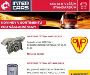 Inter Cars: Novinky pro nákladní vozy, autobusy a stavební a zemědělskou techniku