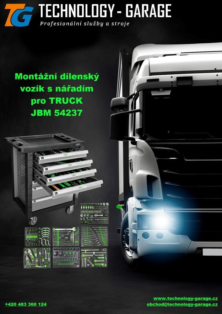 Montážní vozík JBM u TECHNOLOGY-GARAGE
