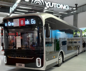 Čínské elektrobusy dominují evropskému trhu. V Bruselu byl představen nový model