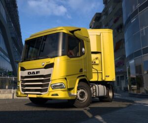 První nákladní vozidlo DAF XD v European Truck Simulator 2