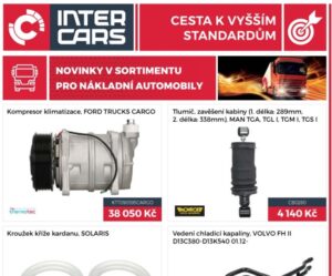 Novinky v sortimentu Inter Cars pro nákladní automobily