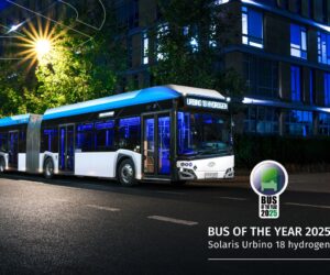 Solaris Urbino 18 hydrogen se stal autobusem roku 2025!