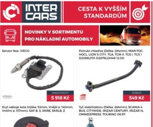 Rozšíření nabídky pro nákladní automobily u Inter Cars