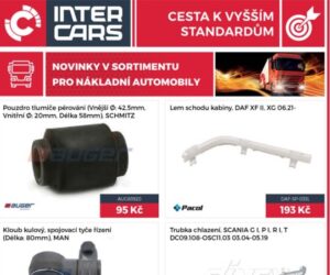 Nové produkty v nabídce firmy Inter Cars