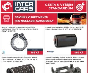 Produkty pro nákladní automobily u Inter Cars