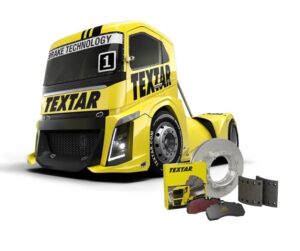 Brzdové destičky Textar pro vozy Scania a Meritor