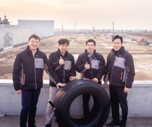 Nová výrobní linka Hankook na pneumatiky pro nákladní vozidla a autobusy