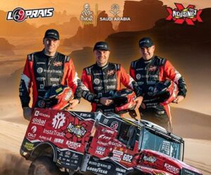 Stříbrný Dakar Aleše Lopraise