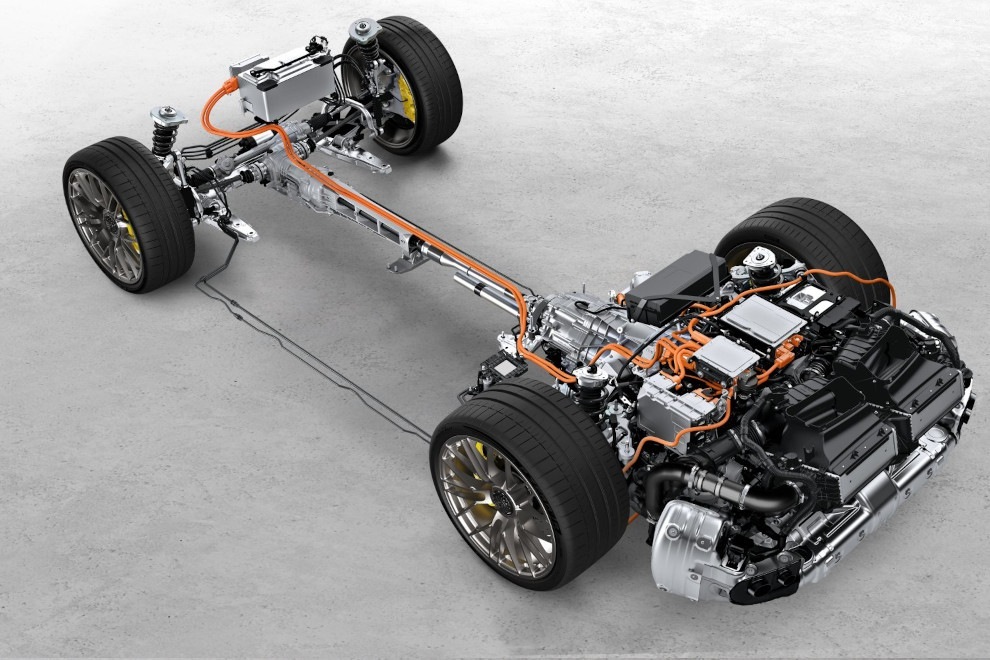 Elektrická soustava vozu Porsche 911 Turbo S