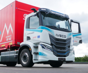 Testování nového prototypu elektrického vozu IVECO