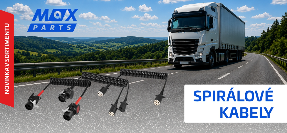 Spirálové kabely MAX PARTS Spirálové kabely MAX PARTS